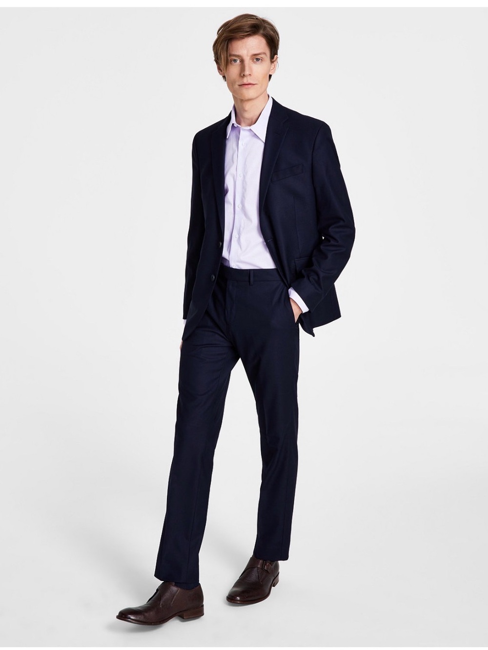 Kenneth Cole Reaction Men's Ready Flex Slim-fit Suit